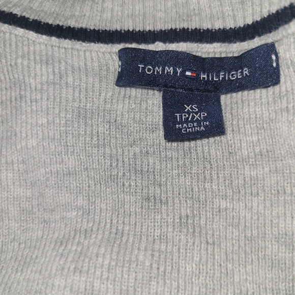 Tommy Hilfiger Grey Button Up Cardigan XS - Picture 7 of 7